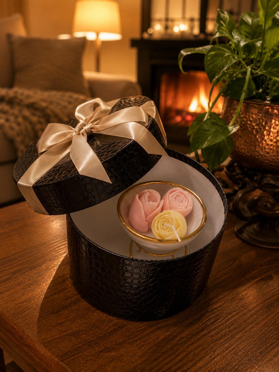Box de regalo SOIGNE con flores arom&aacute;ticas